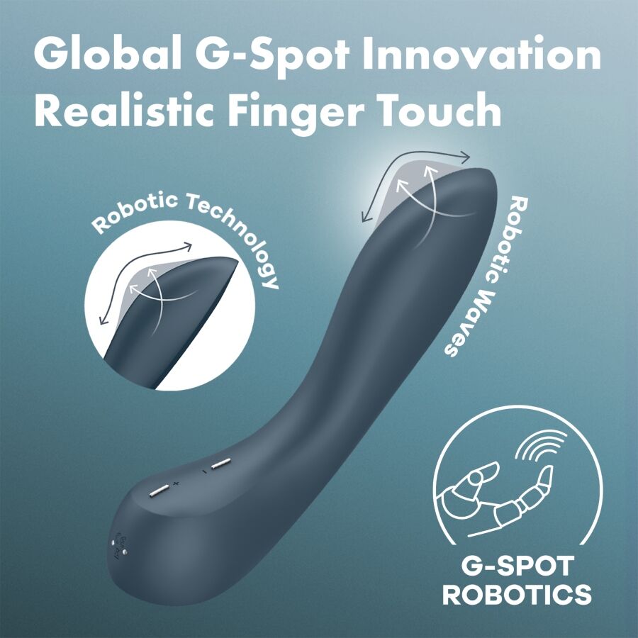 Vibrateur G-Spot Wave 4 robotique multisensations — SATISFYER VIBRATOR