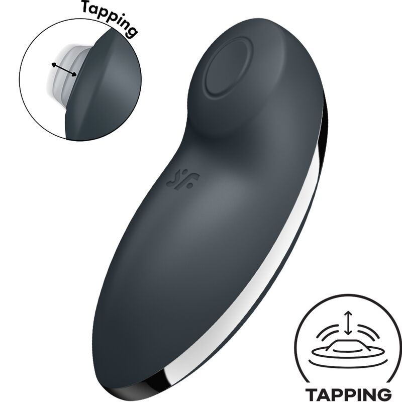 Stimulateur vibrant double action tapotement et vibrations — SATISFYER VIBRATOR