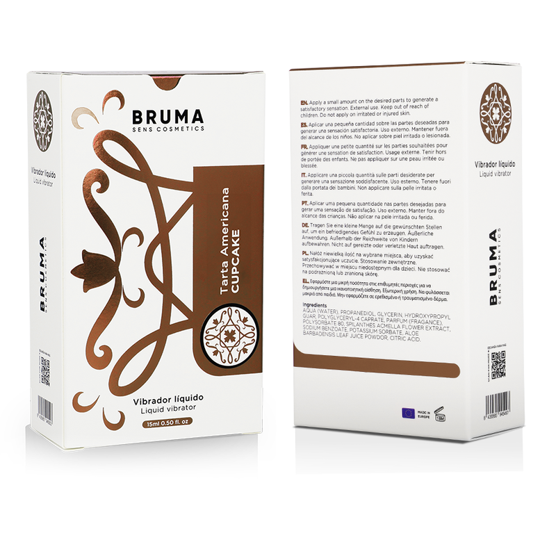 Gel intime vibrant saveur cupcake — BRUMA