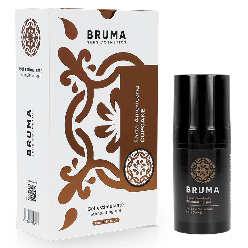 Gel stimulant saveur cupcake — BRUMA