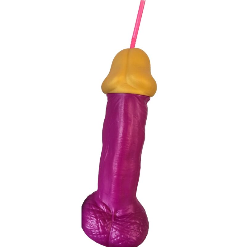Verre coquin fuchsia 500 ml — DIABLO PICANTE