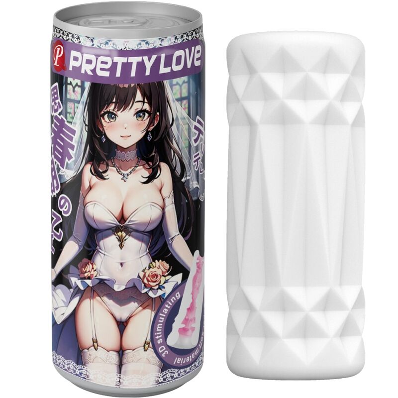 Masturbateur raffiné en forme de canette — PRETTY LOVE FLIRTATION