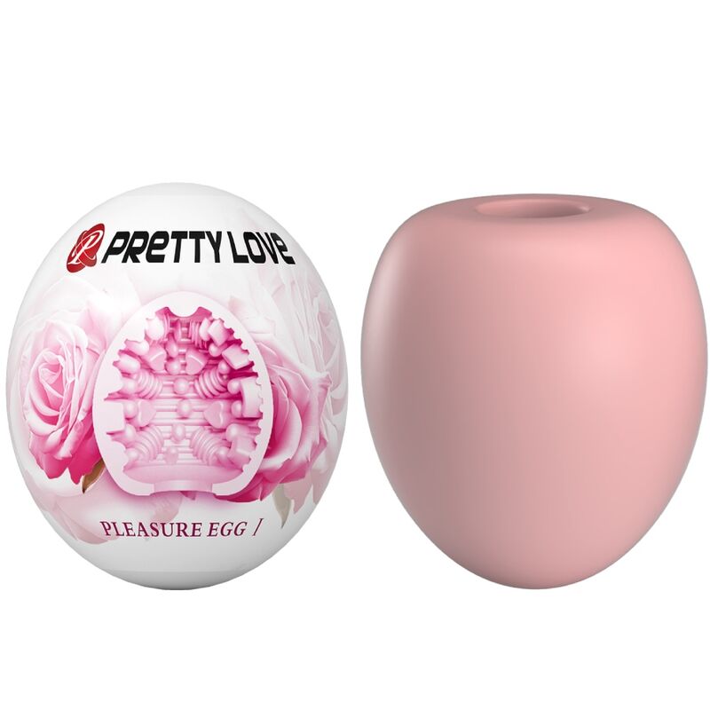 Oeuf masturbateur texturé rose — PRETTY LOVE PARTY UP