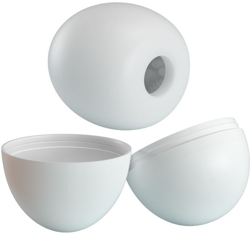 Masturbateur œuf blanc texturé — PRETTY LOVE PARTY UP