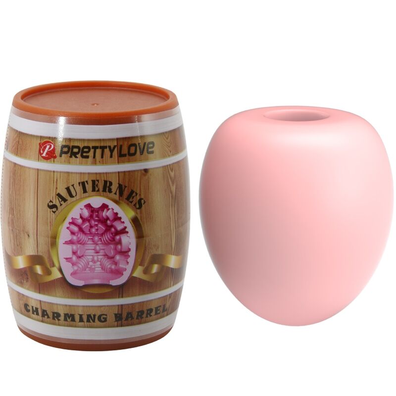 Masturbateur œuf rose nervuré — PRETTY LOVE FLIRTATION