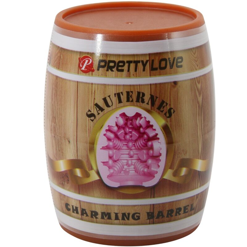 Masturbatore uovo rosa rigato — PRETTY LOVE FLIRTATION