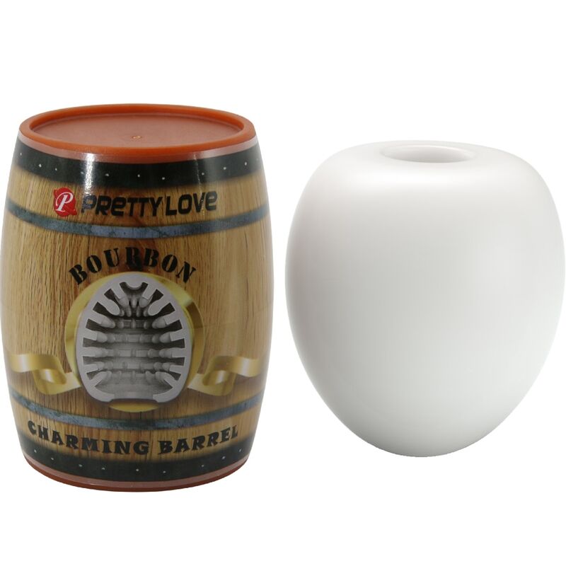 Masturbateur œuf blanc texturé — PRETTY LOVE FLIRTATION