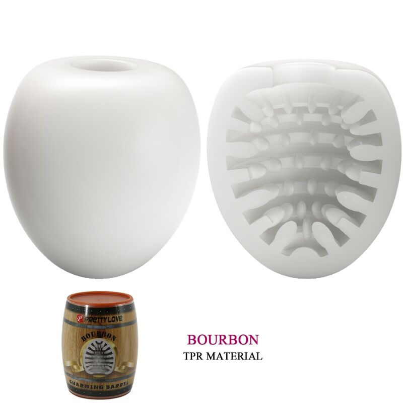 Masturbateur œuf blanc texturé — PRETTY LOVE FLIRTATION