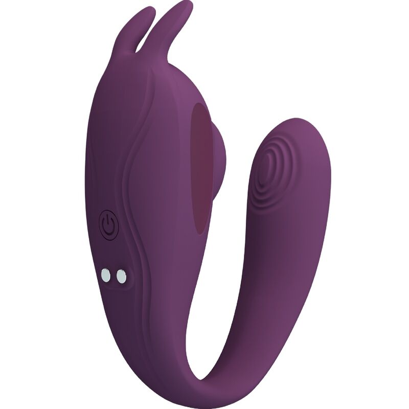 Stimulateur vibrant double point G et clitoris connecté — PRETTY LOVE FLIRTATION
