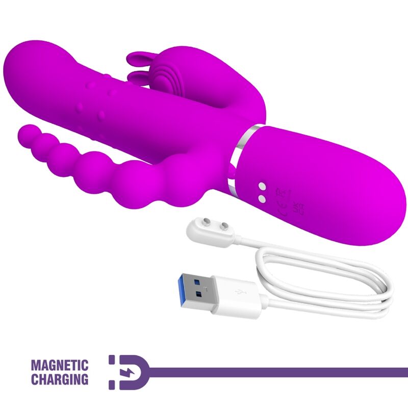 Triple stimulateur multifonction 4 en 1 — PRETTY LOVE FLIRTATION