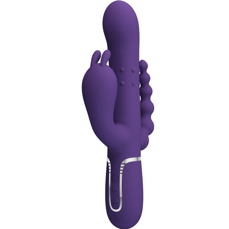 Vibrateur multifonction triple stimulation 4 en 1 — PRETTY LOVE FLIRTATION