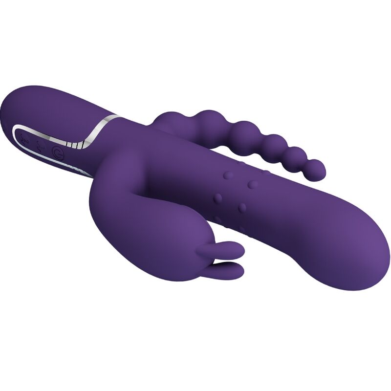 Vibrateur multifonction triple stimulation 4 en 1 — PRETTY LOVE FLIRTATION