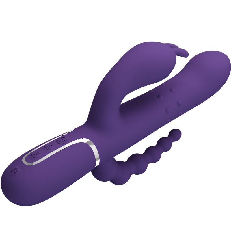 Vibrateur multifonction triple stimulation 4 en 1 — PRETTY LOVE FLIRTATION