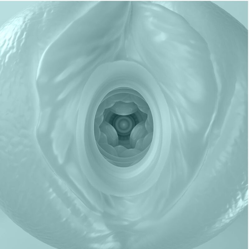 Uovo masturbatore a doppia texture blu — PRETTY LOVE FLIRTATION
