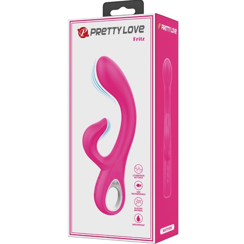 Vibrateur rabbit à double stimulation — PRETTY LOVE FLIRTATION