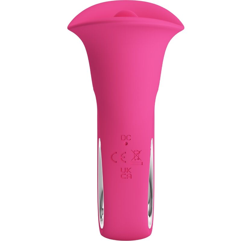 Oral-Vibrator mit vibrierender Zunge 12 Modi — PRETTY LOVE FLIRTATION