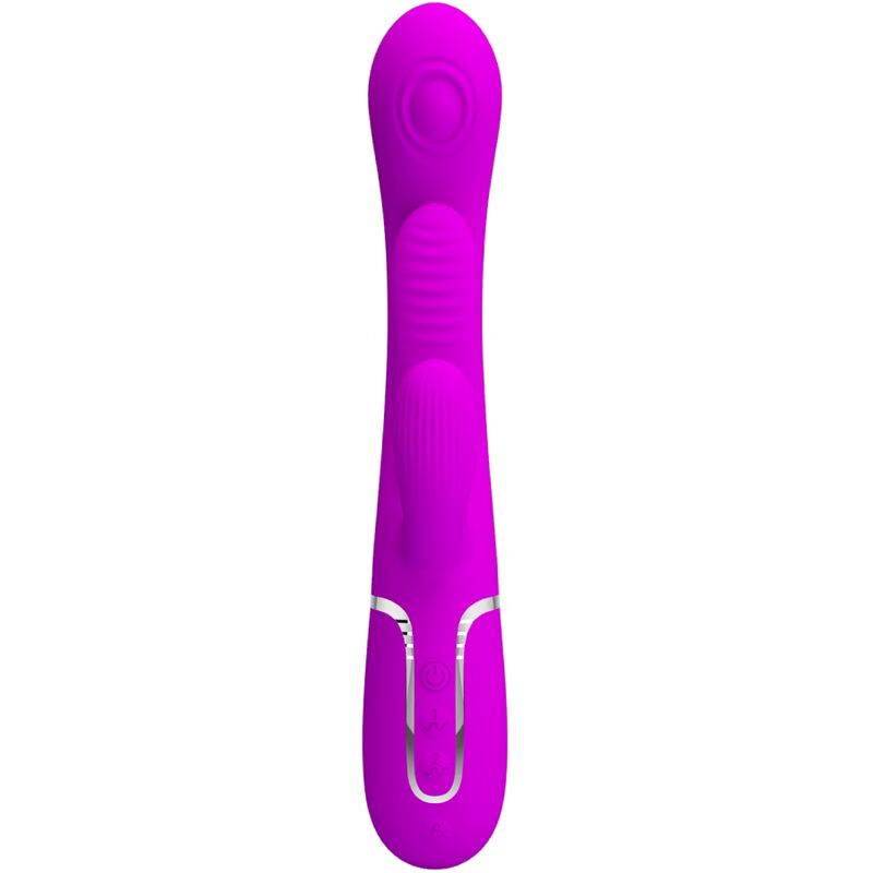 Vibromasseur lapin triple aux sensations soyeuses — PRETTY LOVE FLIRTATION