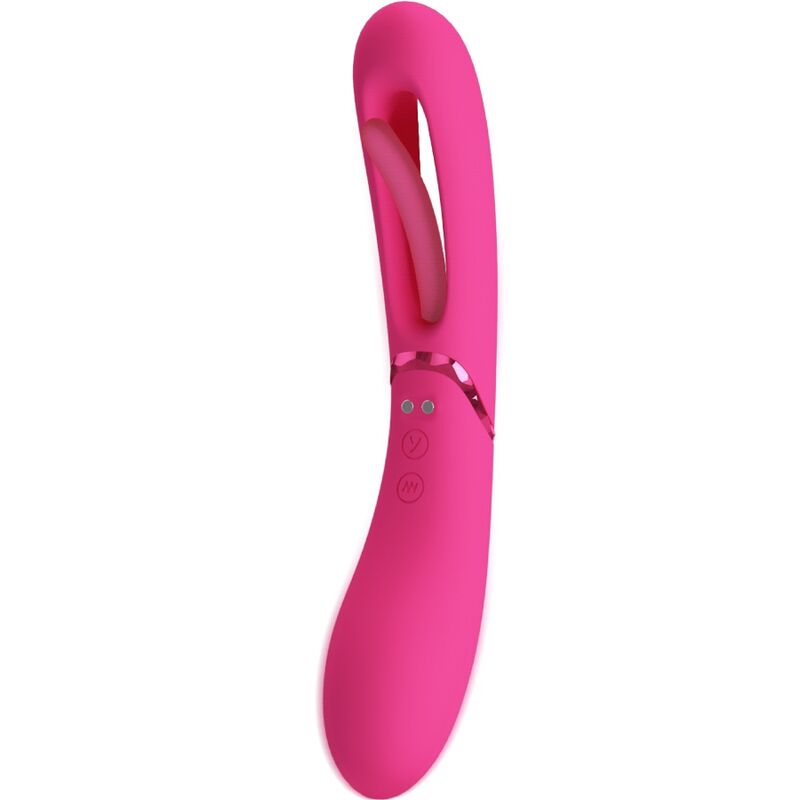 Vibrateur point G à mouvement courbe et vibrations multiples — ROMANCE
