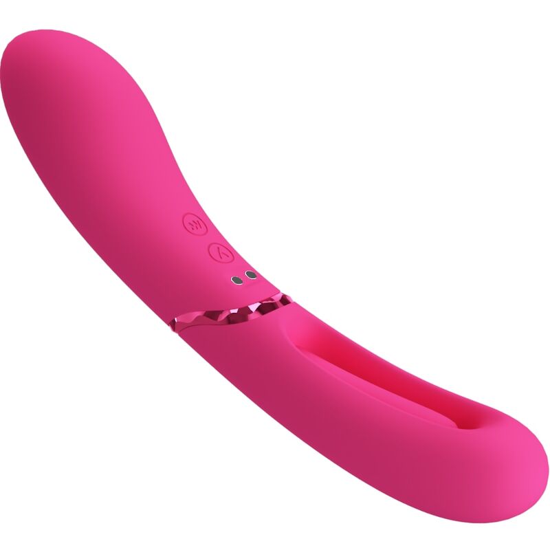 Vibrateur point G à mouvement courbe et vibrations multiples — ROMANCE