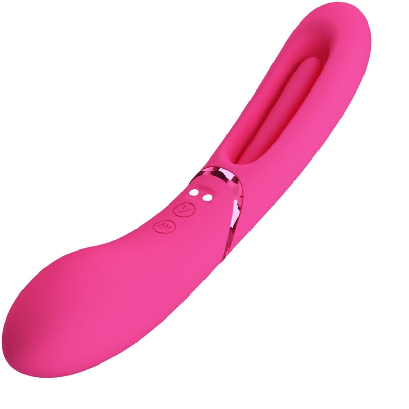 Vibrateur point G à mouvement courbe et vibrations multiples — ROMANCE