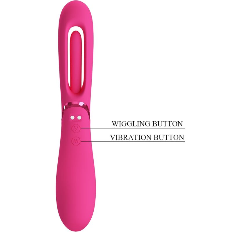 Vibrateur point G à mouvement courbe et vibrations multiples — ROMANCE