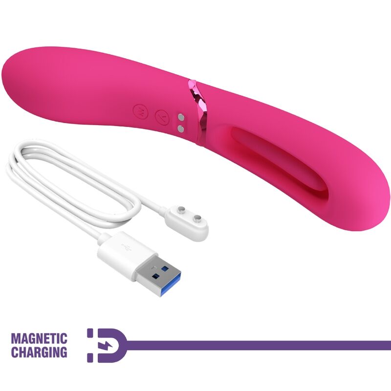 Vibrateur point G à mouvement courbe et vibrations multiples — ROMANCE