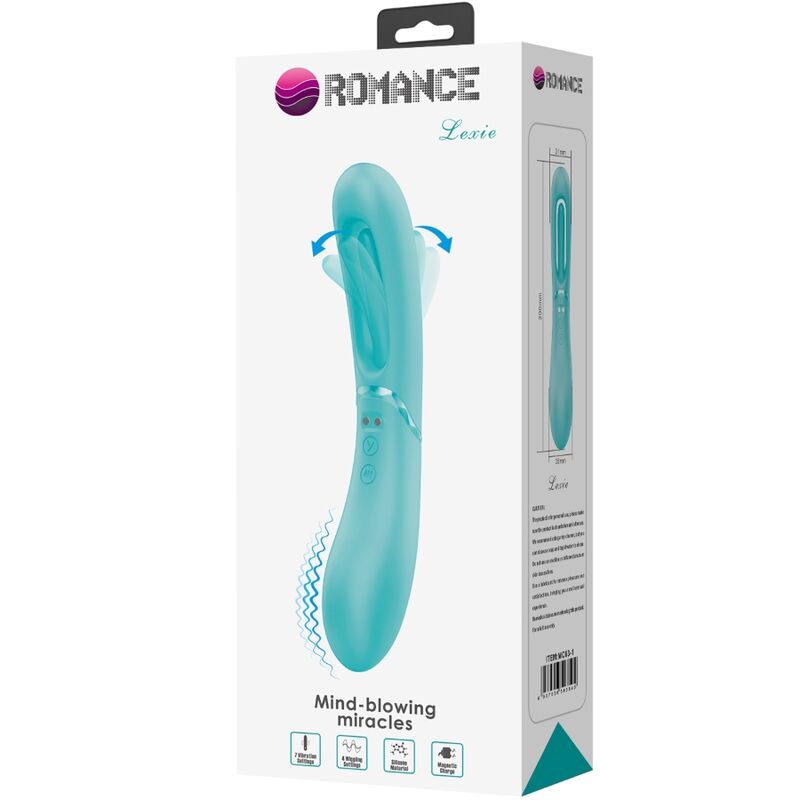 Vibrateur double stimulation Lexie — ROMANCE