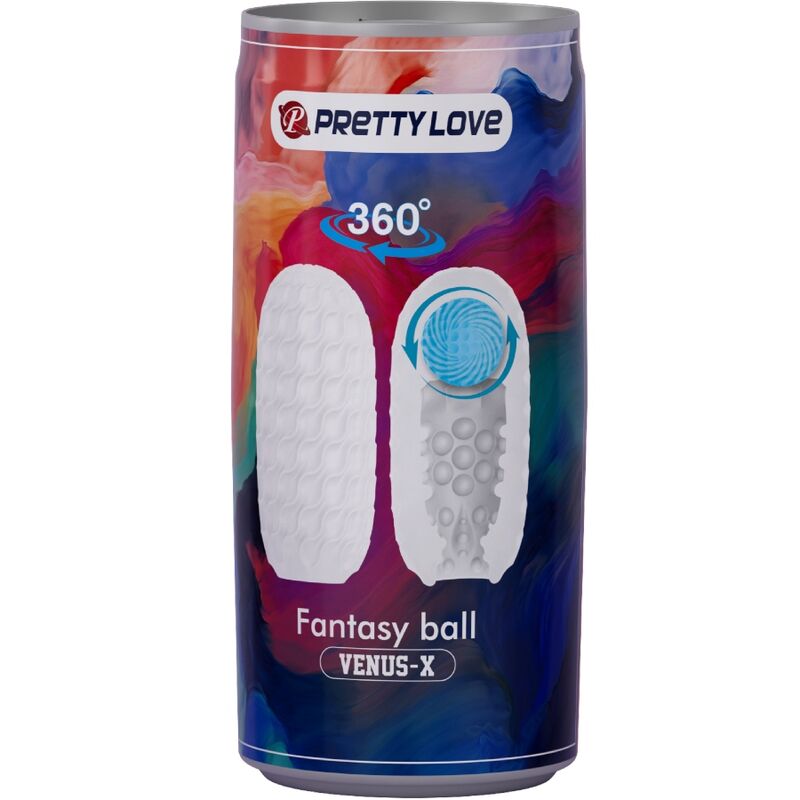 Masturbateur œuf texturé à boule magique — PRETTY LOVE