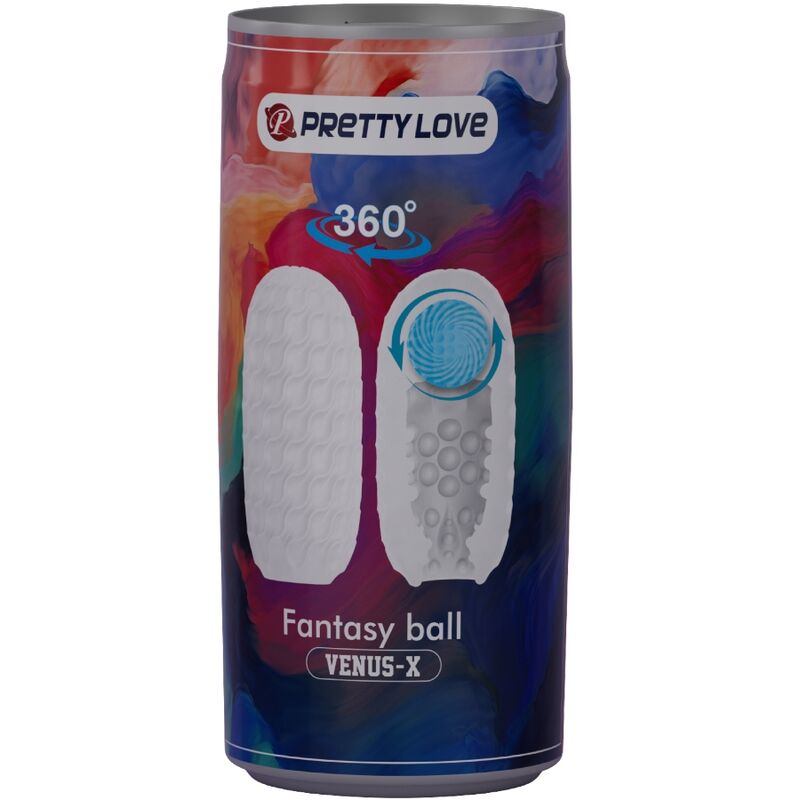 Masturbateur œuf texturé à boule magique — PRETTY LOVE