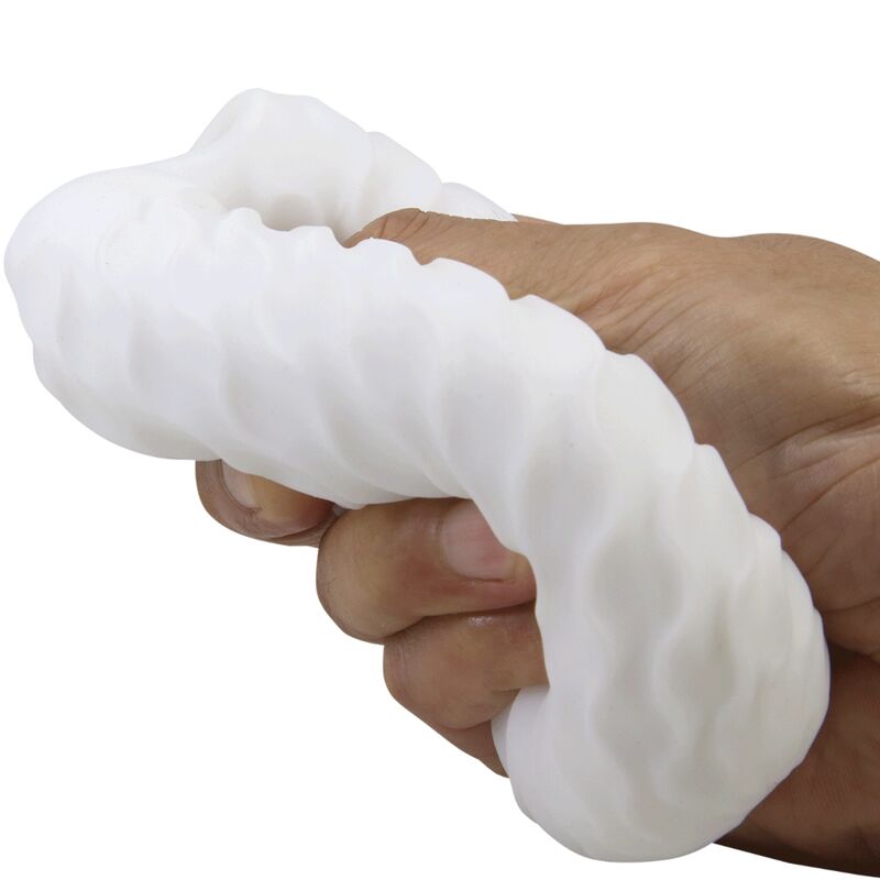 Texturierter Eier-Masturbator mit Magic Ball — PRETTY LOVE