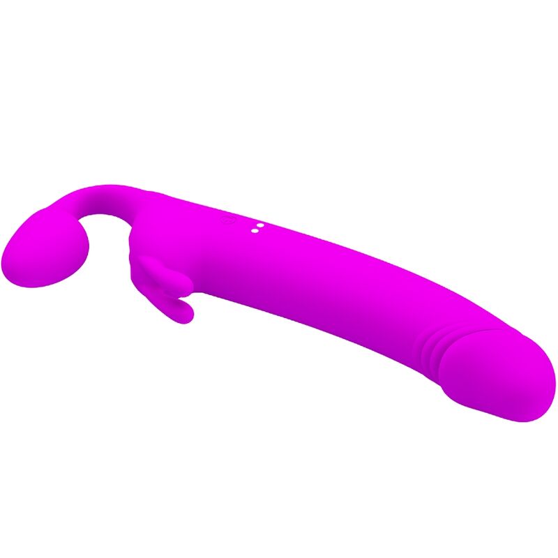 Gode-ceinture vibrant sans harnais 10 vibrations — PRETTY LOVE PARTY UP