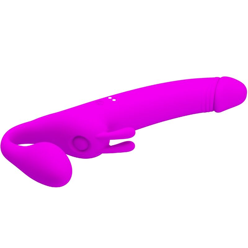 Gode-ceinture vibrant sans harnais 10 vibrations — PRETTY LOVE PARTY UP