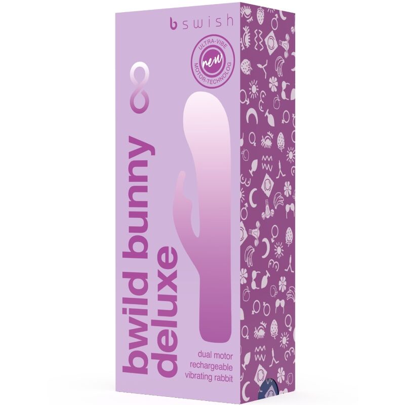Masseur classique polyvalent en silicone lilas — B SWISH
