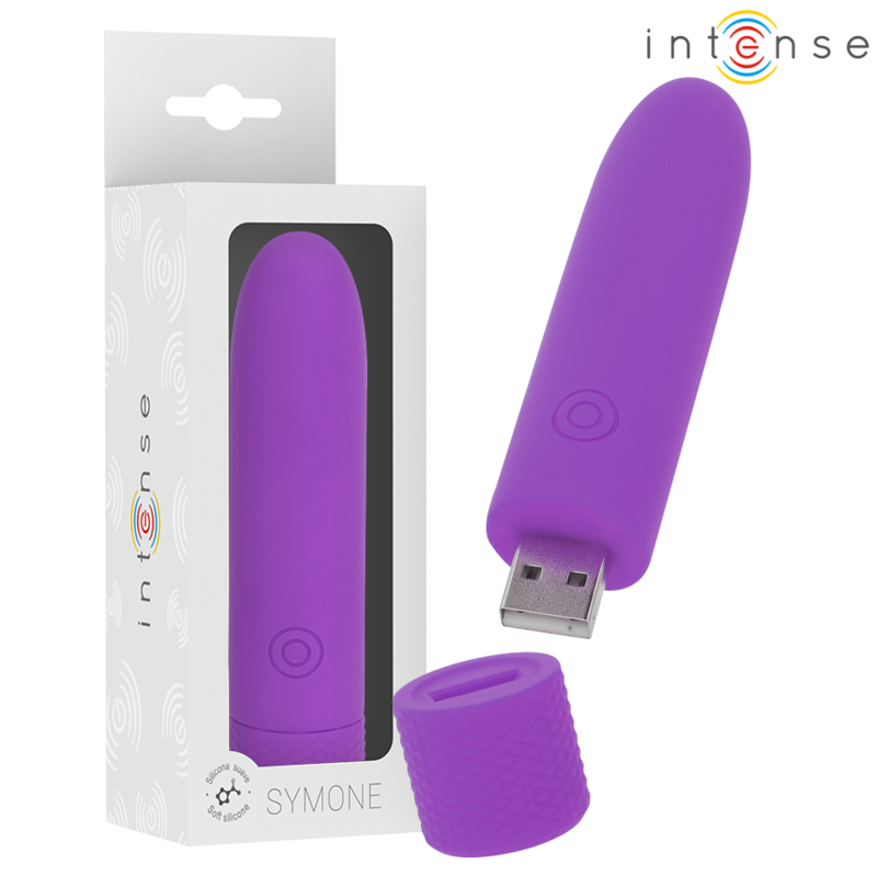 Vibromasseur rechargeable symone — INTENSE FUN TOYS