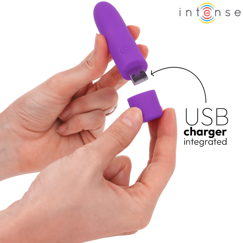 Vibromasseur rechargeable symone — INTENSE FUN TOYS