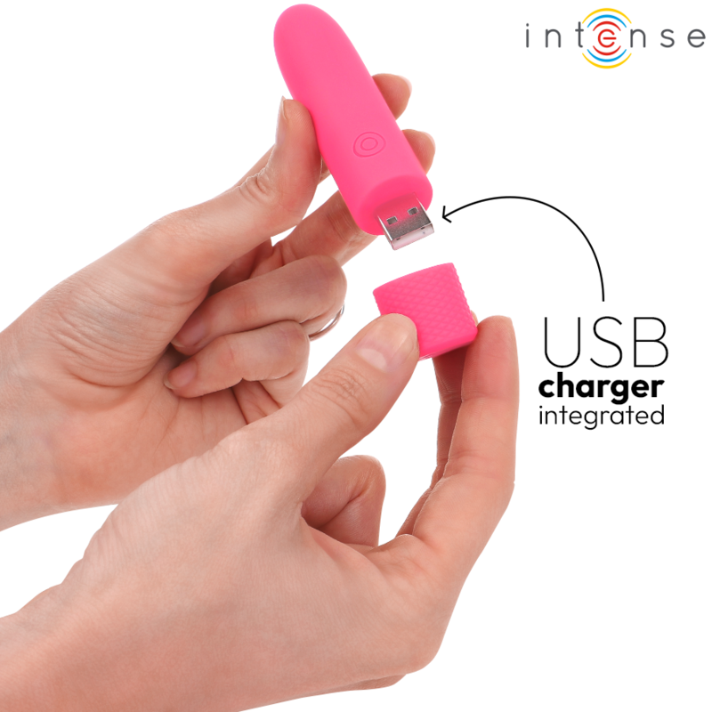 Bullet vibrant rechargeable Symone 8 modes — INTENSE FUN TOYS