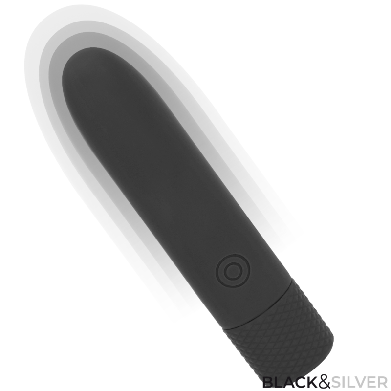 Bullet vibrant rechargeable Geri — BLACK&SILVER