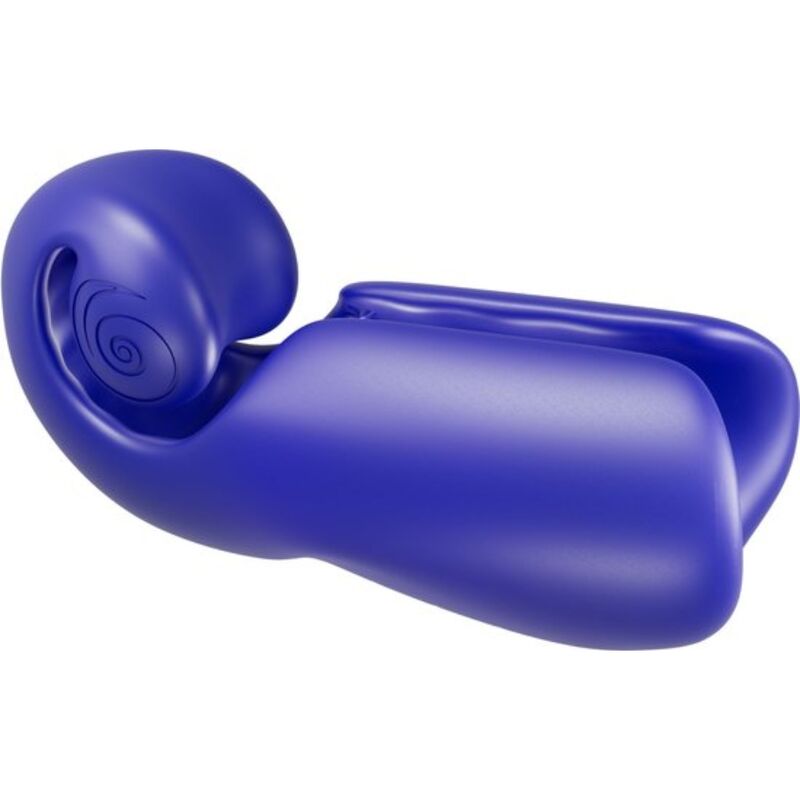 Masturbateur homme Slide'n'Roll bleu foncé — SNAIL VIBE