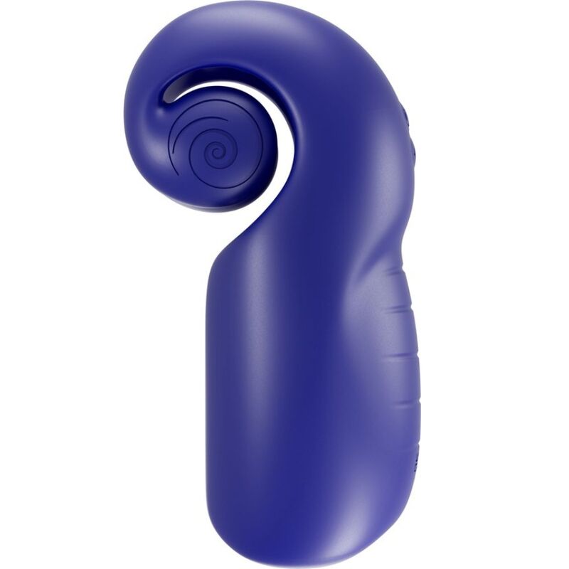 Masturbador masculino Slide'n'Roll azul-escuro — SNAIL VIBE