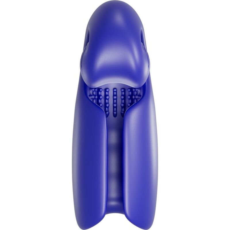 Masturbador masculino Slide'n'Roll azul-escuro — SNAIL VIBE