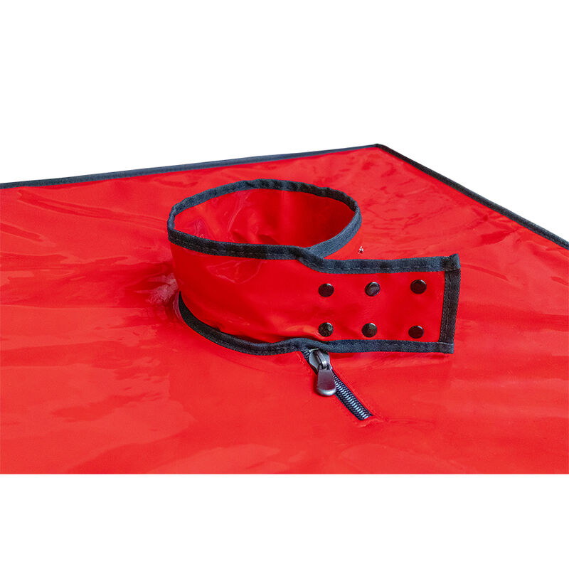 Cabine d'exploration Bukkake noir et rouge — SECRET DOME