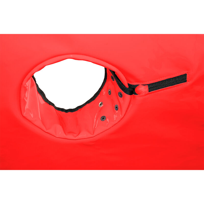 Cabine d'exploration Bukkake noir et rouge — SECRET DOME