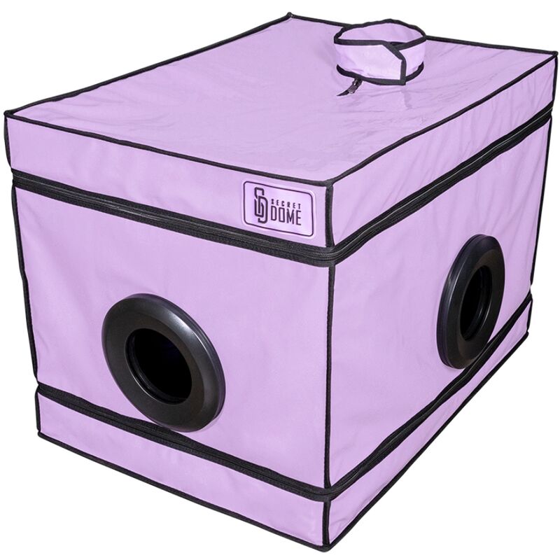 Cabine intime violette — SECRET DOME