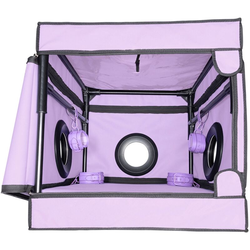 Cabine intime violette — SECRET DOME