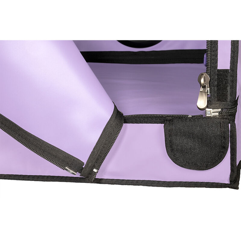 Cabine intime violette — SECRET DOME