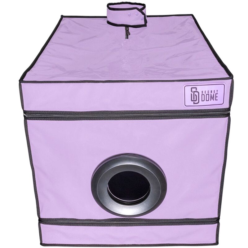 Cabine intime violette — SECRET DOME