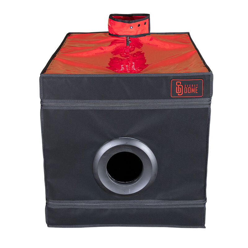 La Niche cabine de jeu privé noir et rouge — SECRET DOME