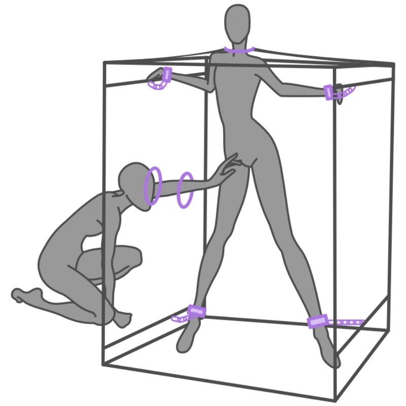 Cabine de soumission immersive scandale purple — SECRET DOME