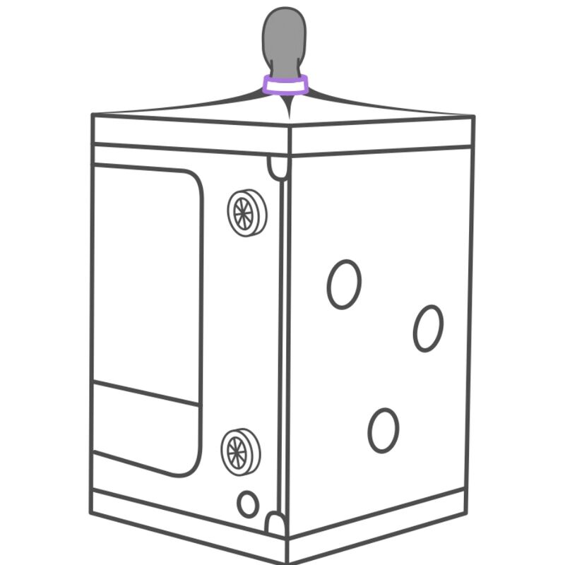 Cabine de soumission immersive scandale purple — SECRET DOME