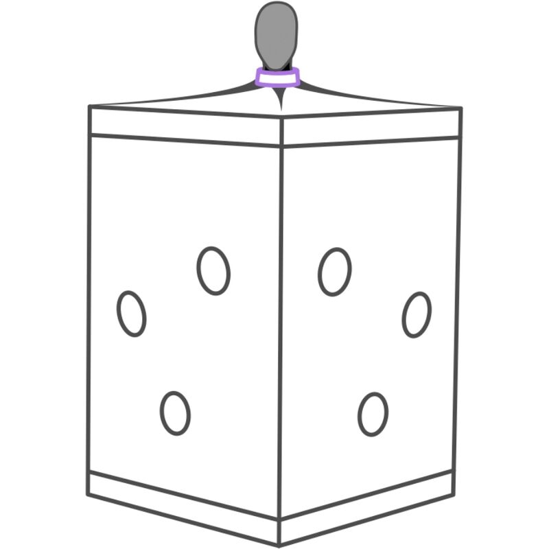Cabine de soumission immersive scandale purple — SECRET DOME